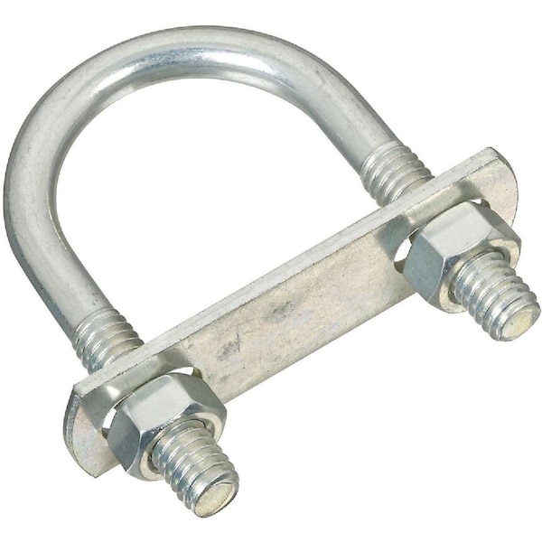 National 5/16 In. x 1-3/8 In. x 2-1/2 In. Zinc Round U Bolt N222125 - main